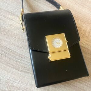 Black Zornna Crossbody Clock/Watch Bag
